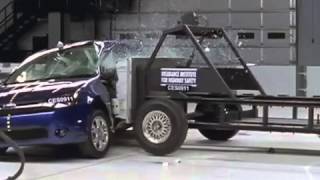 Crash Test2009 Ford Focus 2-door side test