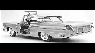 1957 Mercury Turnpike Cruiser and 1956 XM Turnpike Cruiser concept car