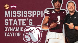 CAN KaMARIO TAYLOR be the best ever in Starkville? | College Football Recruiting