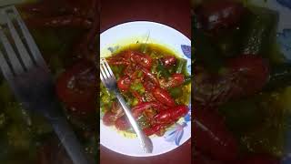 shrimp 🦐 oakra... please like share subscribe ♥️