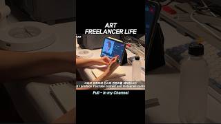 #freelancer life #shorts  #artist #artfreelancer #vlog #mukbang