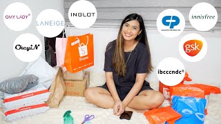 Huge Shopee Haul (Perks of a Livestreamer) | ixa