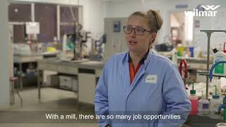 Tamara Ready - Working in labs at Wilmar Sugar Australia