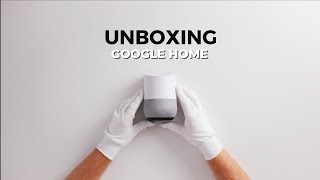 GOOGLE HOME - Smart speaker & home assistant | Silent ASMR Unboxing