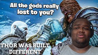 BlankBoy | How KRATOS got his God Of VIOLATION title REVOKED by THOR | Reaction