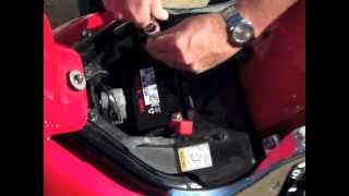 How to Install Your Motorcycle Battery