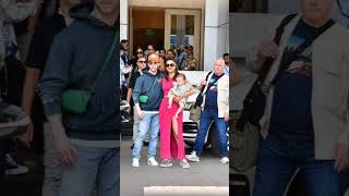 Priyanka Chopra with husband and daughter|#maltimarie #priyankachopra #youtubeshorts #shorts