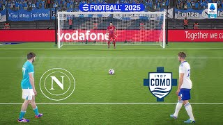 Napoli Vs Como - Sfida ai Rigori, Serie A 2024/25 - eFootball 2025