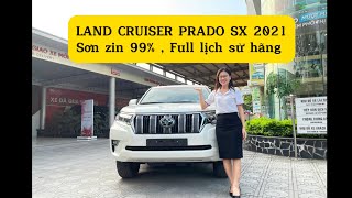 Toyota Land cruiser Prado sản xuất 2021, xe chạy 4v , sơn zin 99%| Toyota Pháp Vân