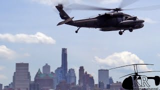 UH-60 BlackHawk landing at Downtown Manhattan Heliport