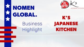 Business Highlight: K's Japanese Kitchen  | Nomen Global, Best English Language School Utah #ESL