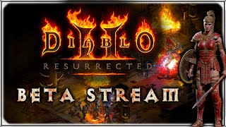 Diablo 2 Resurrected Beta Gameplay!