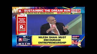 Republic TV | India Economic Summit | Bharat Shah, ED, ASK Asset & Wealth Management Group