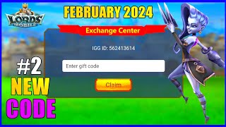 Lords mobile New Redeem Code|New Redemption Code February 2024