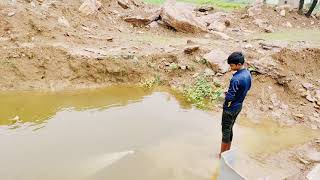 Village fishing video // Net Fishing In The Amazing Village canal