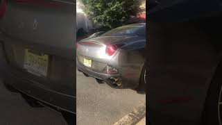 Nice Ferrari on Bergen Avenue Kearny New Jersey Saturday 10/19/24