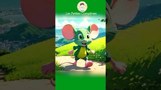 🟢🐭 Ne Jamais Abandonner: Une Souris Verte! Comptines #shorts #youtubekids #adventure