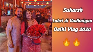 First Lohri Celebration 2020 post wedding Delhi vlog