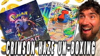 Chasing Grininja in Crimson Haze! (Japanese Pokemon Booster Box Opening)