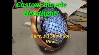 How To: Custom Battery Powered Bicycle LED Headlight. Wire it up, Fire it up!