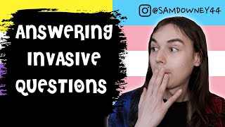 HOW DO YOU HANDLE NOT BEING ABLE TO GO TOPLESS ANYMORE? NON BINARY PERSON ANSWERS INVASIVE QUESTIONS