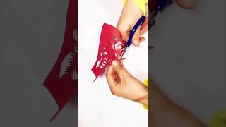 How to make a paper cutting butterfly #short #butterfly #cuteart