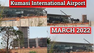 MARCH 2022 UPDATE ON THE HUGE AND ULTRAMODERN KUMASI INTERNATIONAL AIRPORT || YOU NEED TO SEE IT!!