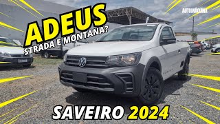 Lançamento NOVA VW SAVEIRO 2024 - CABINE SIMPLES O QUE MUDOU E PREÇO EM DETALHES