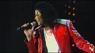 Michael Jackson - Beat It live in Bucharest 1996 (Remastered)