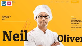 How to Create Cooking Recipes Website In WordPress Using Elementor