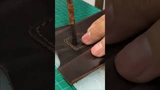 Handmade Leather Pen Case Box