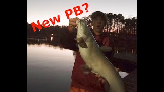 We Caught A MASSIVE CATFISH on NEW YEAR’S EVE