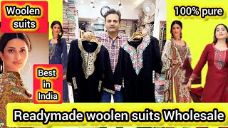 Readymade Ladies Winter Wear Wholesale❄️ | Branded Velvet Suits at Usha Collection JMD Mall Ldh📍