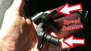 Speed Sensor Replacement Fix Check Engine Light and Transmission Shifting Problems