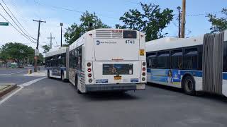 2012 XD60 on Bay Ridge bound B1 at Oriental Blvd and Mackenzie St