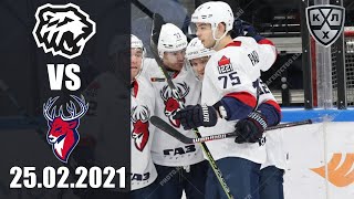 ТРАКТОР - ТОРПЕДО (25.02.2021)/ ЧЕМПИОНАТ КХЛ/ KHL В NHL 20! ОБЗОР МАТЧА