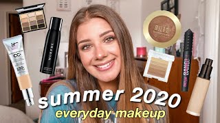 summer 2020 makeup + how I do my eyebrows!