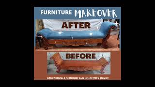 Old Wooden Elegant Sala Set Makeover Ideas (Reupholstery, Refurbish, Upholstery)