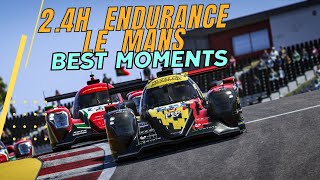 2.4H Endurance LeMans Best Moments - LMP2 Race