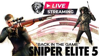 Sniper Elite 5: Monday Live "Back in the Game"