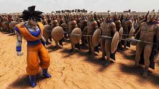 GOKU VS 1 000 000X SPARTANS - Ultimate Epic Battle Simulator UEBS 2