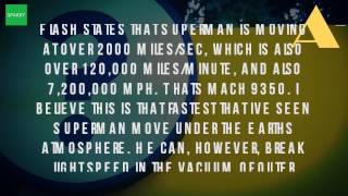 Who Is The Fastest Flash Or Superman?