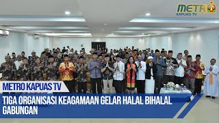 Tiga Organisasi Keagamaan Gelar Halal Bihalal Gabungan