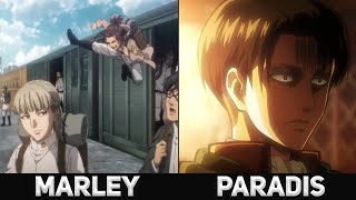 Marley VS Paradis - Return From the War - Attack On Titan Season 4