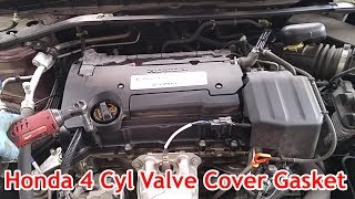 Honda Accord Sport GDI / Acura TSX 2.4 L Leaking Valve Cover Gasket Replacement