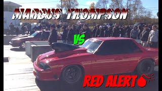 Marcus Thompson vs Red Alert