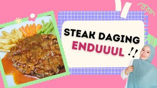 STEAK DAGING ENAK #resepsteak#steakdagingsapi