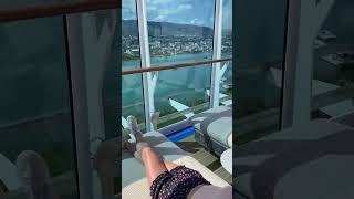 Feeling like a VIP! Cabana life on new cruise ship Sun Princess