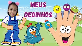 Meus dedinhos - Bob Zoom - Galinha pintadinha - Música infantil - Desenho animado - Kids