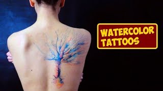 Eye-Catching Watercolor Tattoos That You Will Love